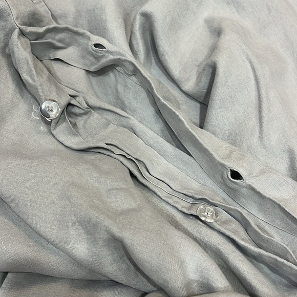 Pottery Barn Belgian Linen Duvet Cover Queen - Picture 4 of 6